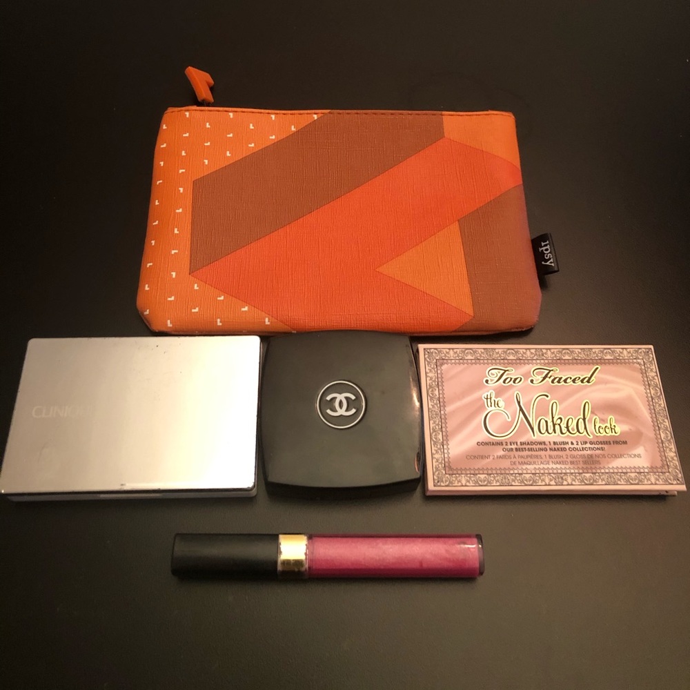 Bundle of Chanel,Clinique, Too Faced and Bag